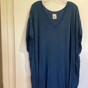 Billabong Navy Washed Cover Up